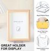 6PCS Photo Frame Stand Business Card Holder Phone Stand Tag Holder Hanging Tray Stand Plastic Display Rack