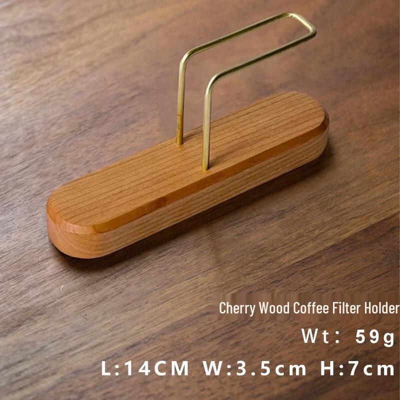 

Cherry Wood Coffee Filter Holder