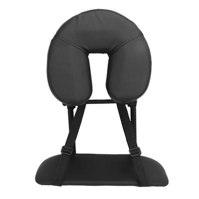 Appui-tête de lit de beauté Berceau en U Réglable Pliant Table de massage Oreiller berceau pour le visage pour Salon de beauté Noir