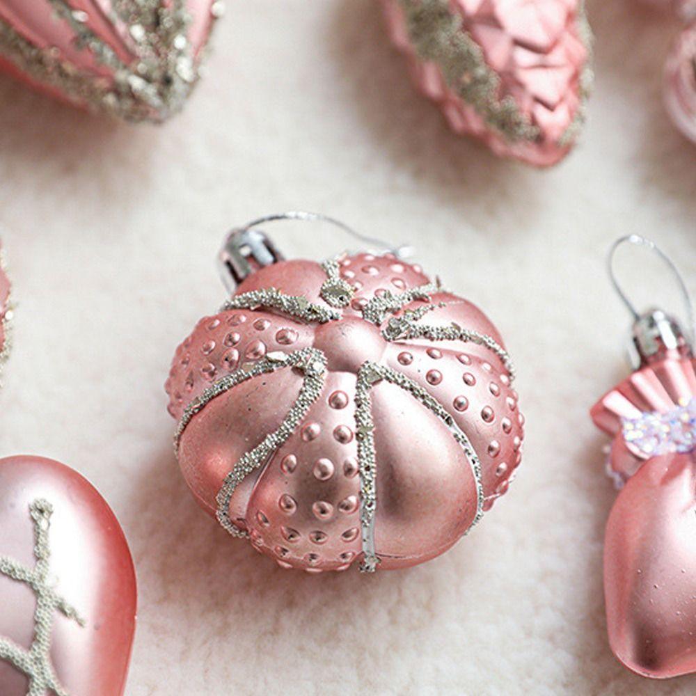Ice Cream Christmas Balls Pendants Pinecone Merry Christmas Decor  Holiday Festive