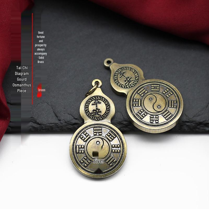Solid Brass Numbered Dice - Creative Anti-Fall Game Accessory