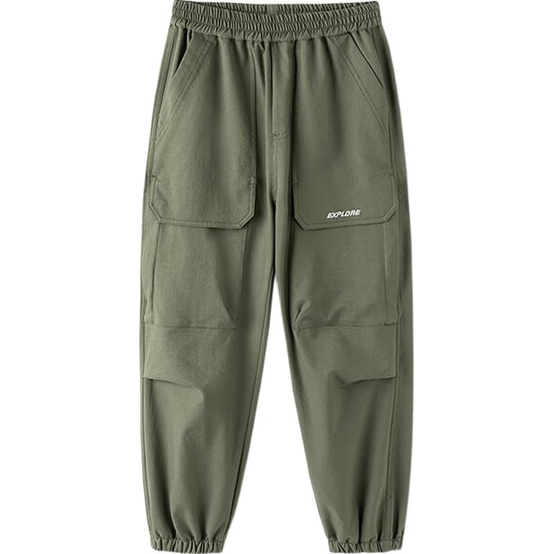 Balabalaone Boys' Casual Cargo Jogger Pants