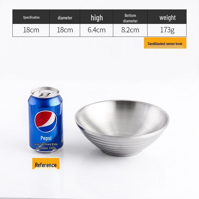 Jingbaodi Korean Stainless Steel Bowl Set