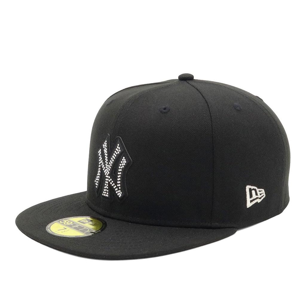 New Era 59FIFTY Rhinestone MLB ONSPOTZ Special Edition NY Black 7 59Fifty Rhinestone Logo MLB New York Yankees Cap 1/2
