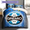 GREMIO FC Patroon Beddengoed Huisdecoratie Verjaardagscadeau (1 dekbedovertrek + 2 kussenslopen, zonder binnenkussen)