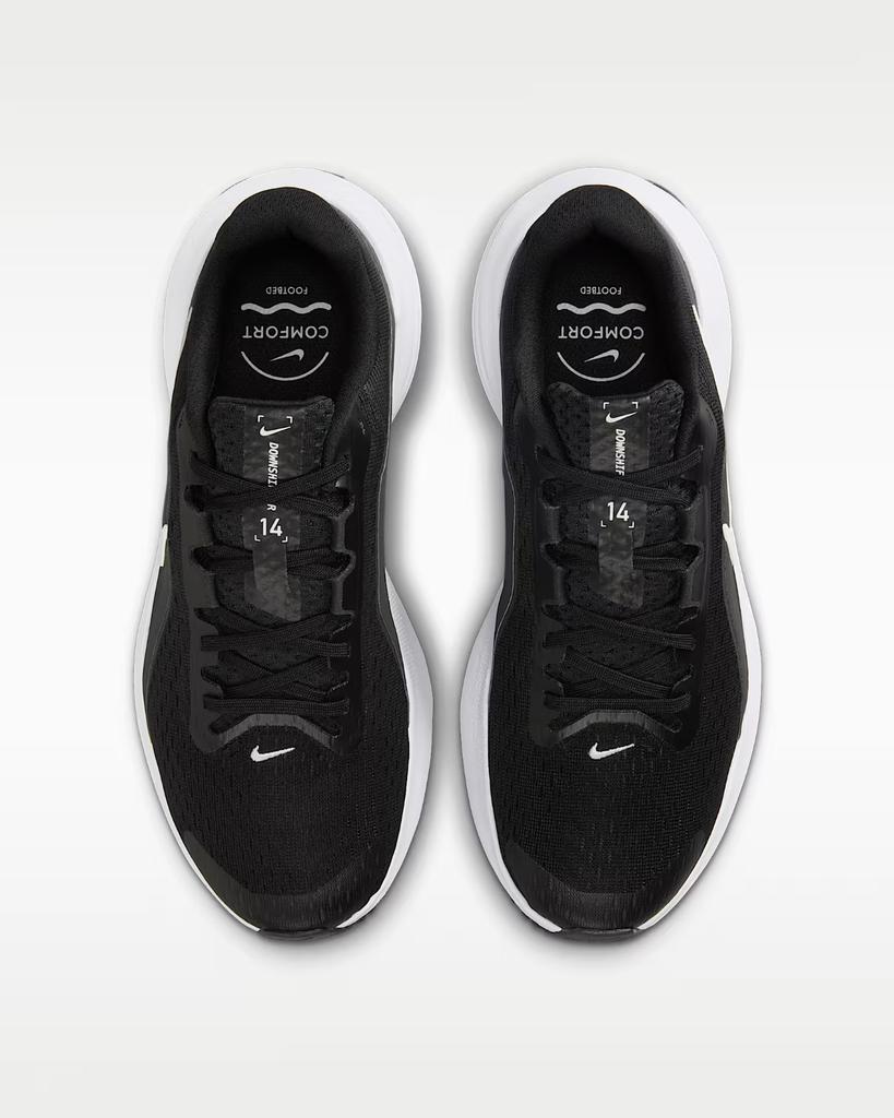IB1899-002 Nike Downshifter 14 Black Anthracite Wolf Grey White (Women's)