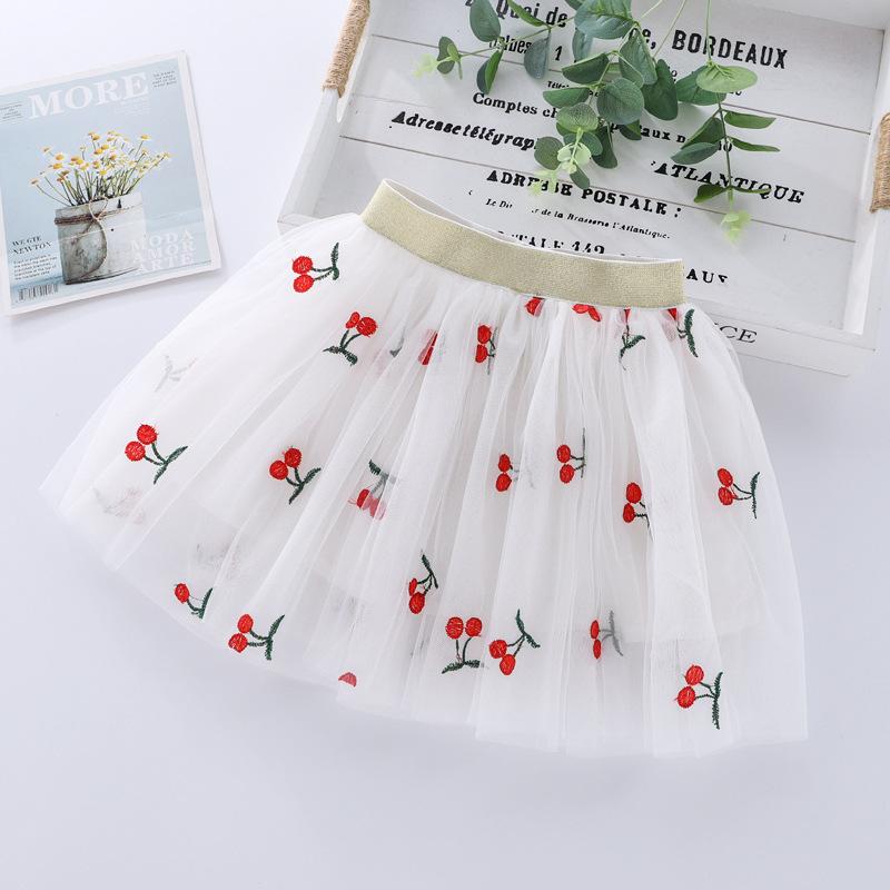 LL STUDIO Girls Cute Princess Embroidery Bubble-skirt Dress LL STUDIO Girls Cute Princess Embroidery Bubble-skirt Dress