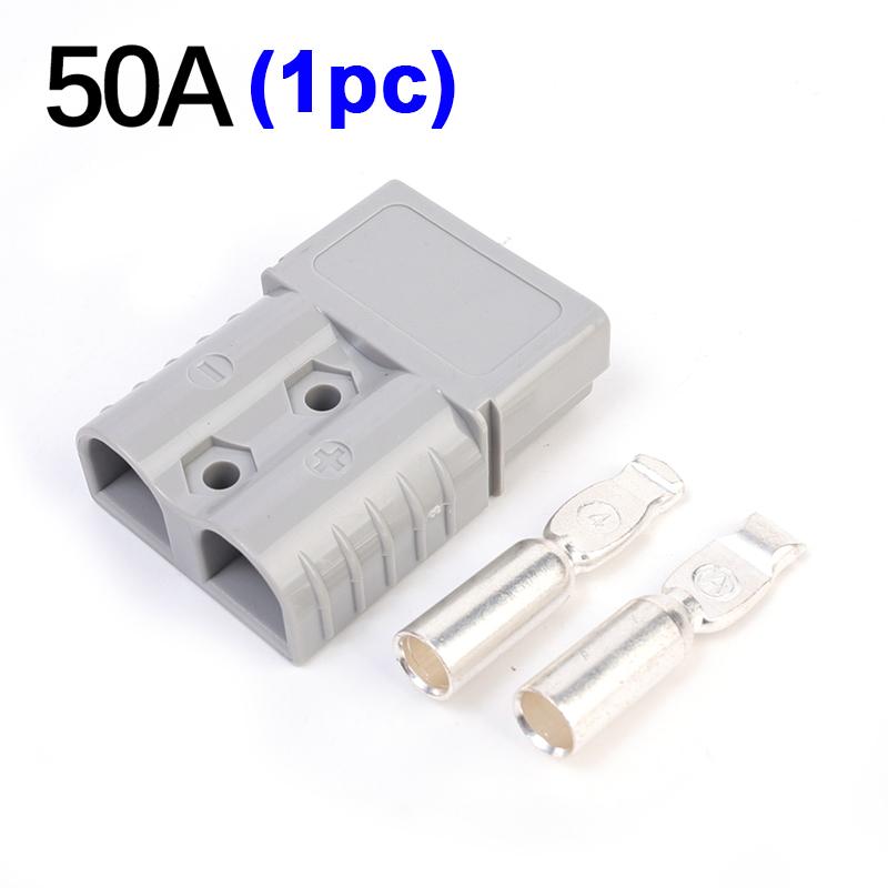 

10/1pcs 50A/120A Anderson Style Plug Connectors DC Power Solar Caravan Motorcycle Socket Battery Charging Adapter Accessories