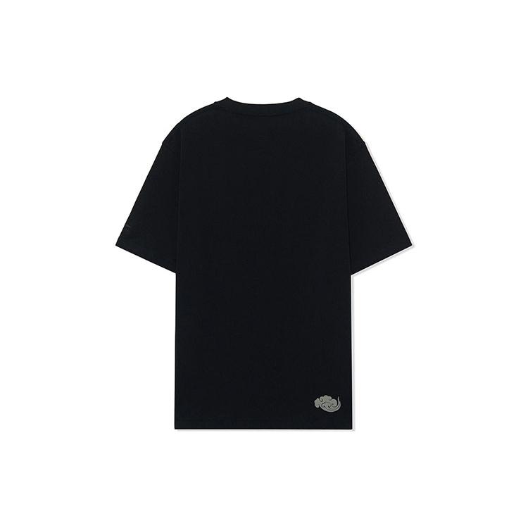 Li Ning Sports Trendy Collection T Shirt Men's Black AHSRB91-5