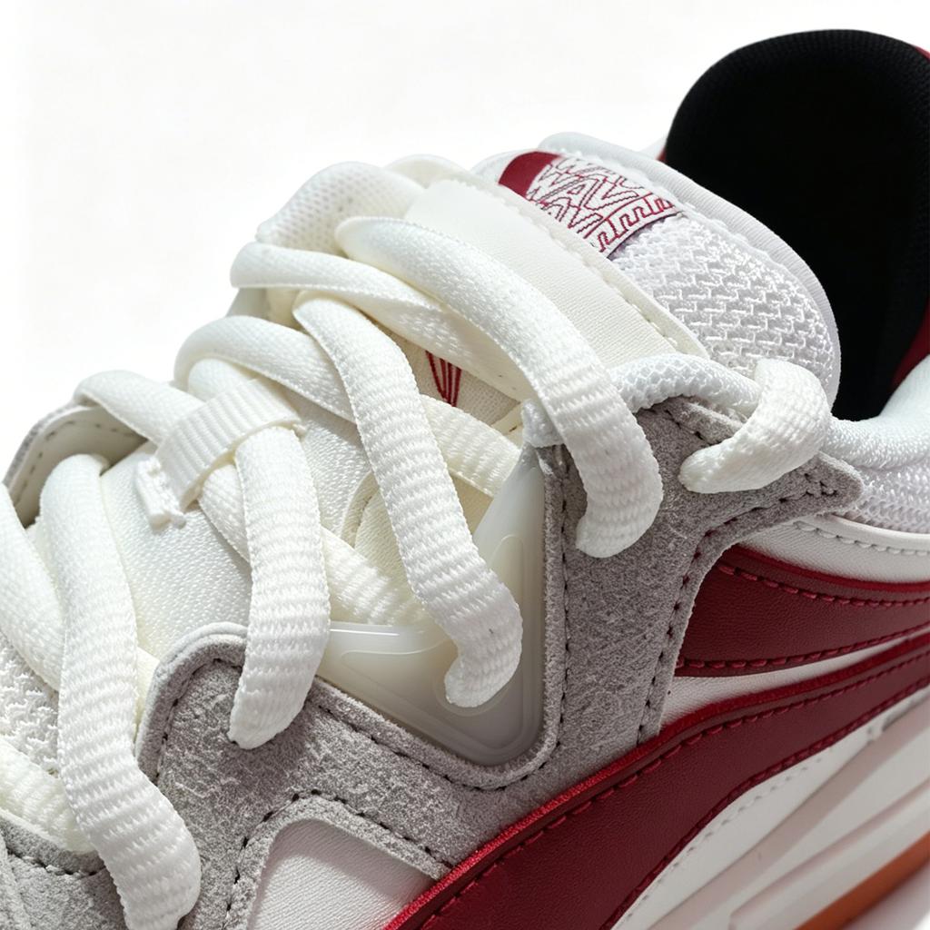 Li Ning Wei Wu Pro Red And White Low Top Sneakers Kids Sneakers AGCW382-3