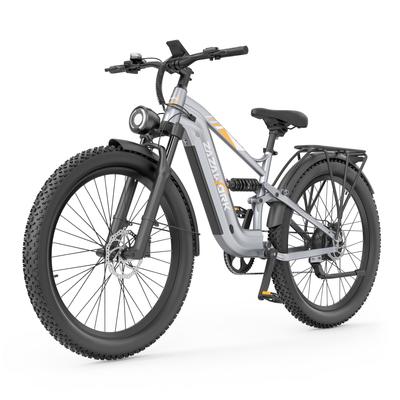 ZAZAWORK CF500 Adult Electric Bicycle 1000W Powerful Motor 48V20Ah Battery 27.5 Inch Large Tire All Terrain Commuter Off Road Electric Bike for Adults