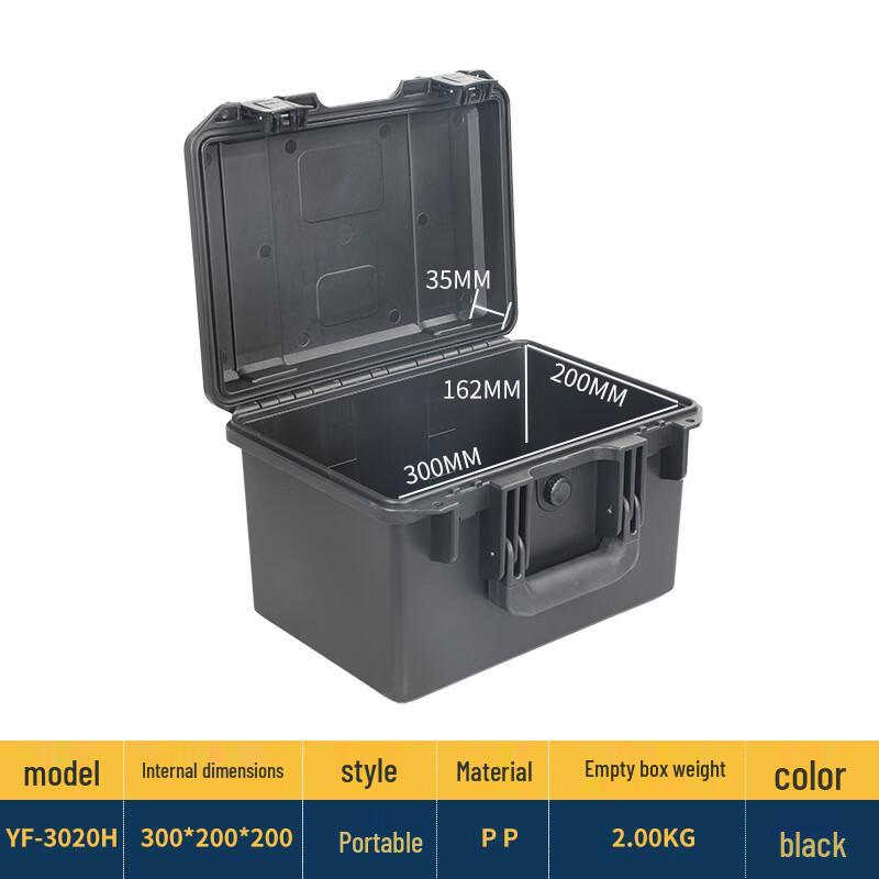 MR MOOSE Professional PP Portable Tool Case