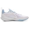 Li Ning Speed 2 Comfortable And Trendy Slip Resistant Rebound Low Top Basketball Shoes Men's White Blue ABAV009-2