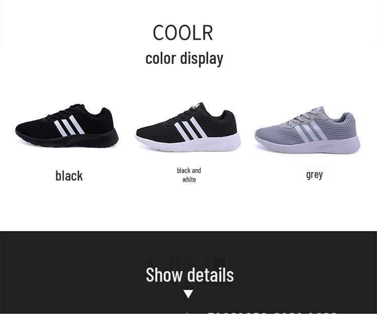 Zapatillas Deportivas Casuales Transpirables de Malla Adidas 2025 para Hombre - Estilo Versátil de Viaje de Moda