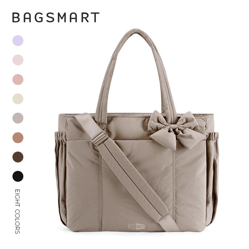 Women Large Capacity Tote Bag Versatile Commuter Handbag With Multi Pockets Shoulder Messenger Sports Bag