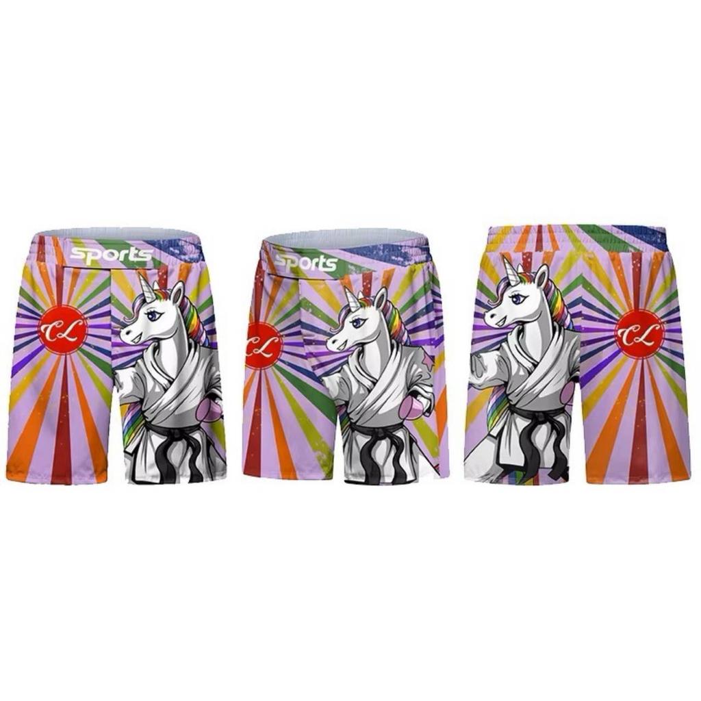 MMA Muay Thai Kickboxing Boxing Shorts Mixed Martial Art UFC Boxer Unisex Men Women Pants Fighting Fitness Gym Training Sport Workout