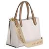 COACH Willow Pebbled Leather One Shoulder Crossbody Tote Bag, Shopping Bag, Handbag Small Women's Light Pink CW549-B4CAH