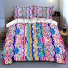 Vibrant, wavy, abstract. Bedding Duvet cover sets Duvet covers Pillowcases gifts (1 * Duvet Cover 2 * Pillowcases, without duvet insert)