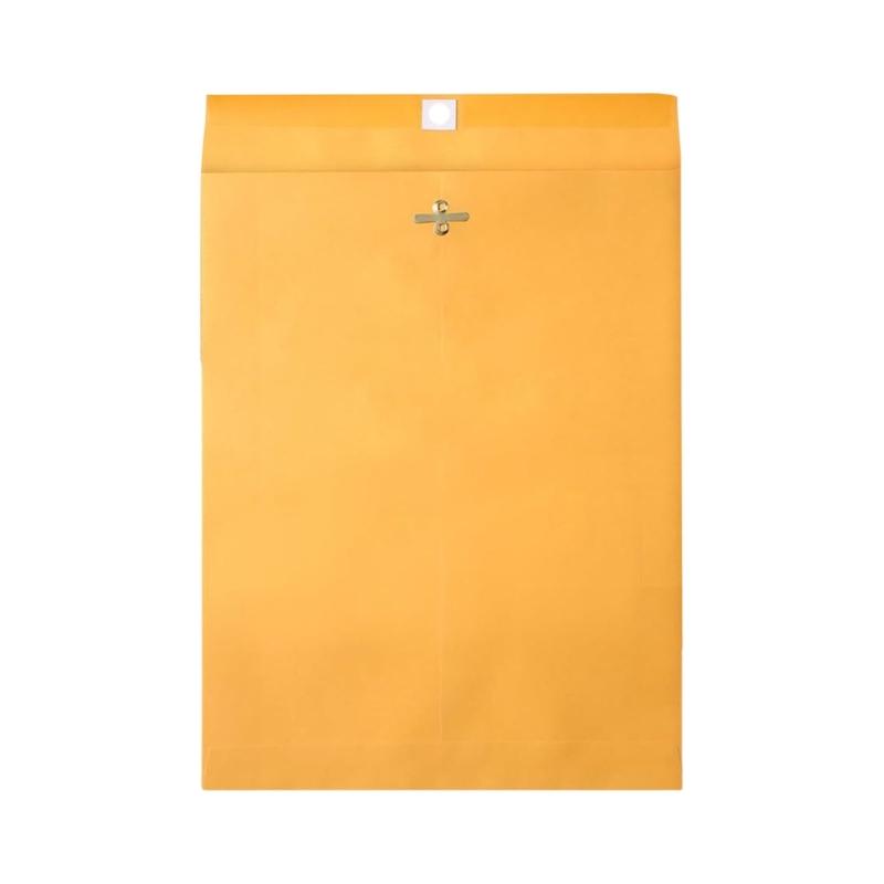 

30Pcs Kraft Envelopes Document Envelope with Metal Fastener For Confidential Document File Receipt Picture Storage 6x9