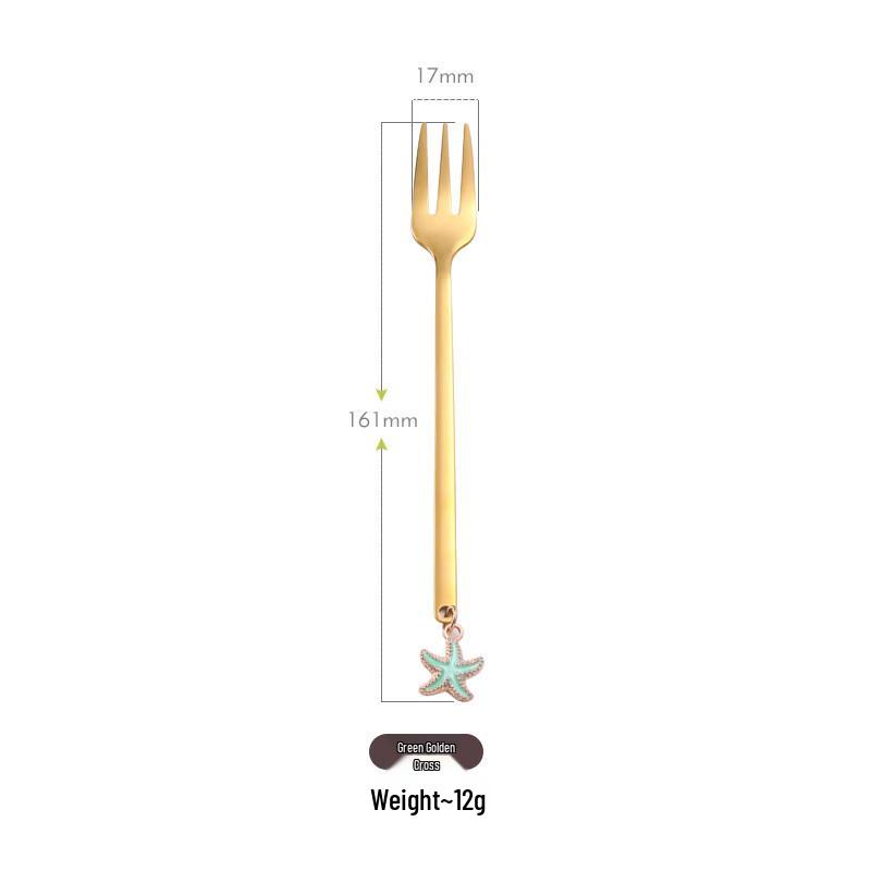 Cartoon Stainless Steel Fruit & Dessert Forks