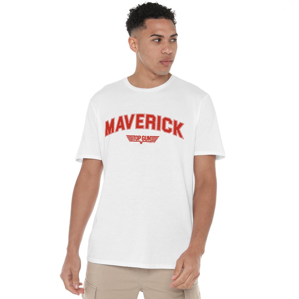 Top Gun Mens Maverick Varsity T-Shirt