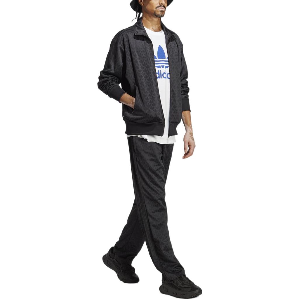 Adidas Originals GRAPHICS MONOGRAM Jacket Men's Black HZ4155