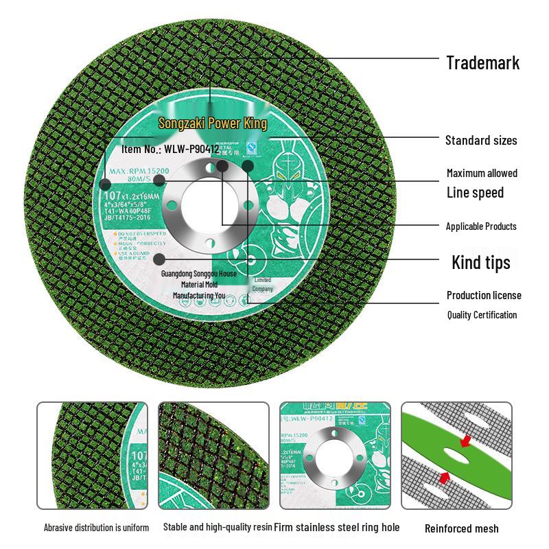 Angle Grinder Disc: Cutting, Grinding, Polishing, Sanding for Metal & Stainless Steel