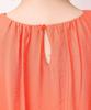Petit Honfleur Gathered Blouse Orange Women's 523277,