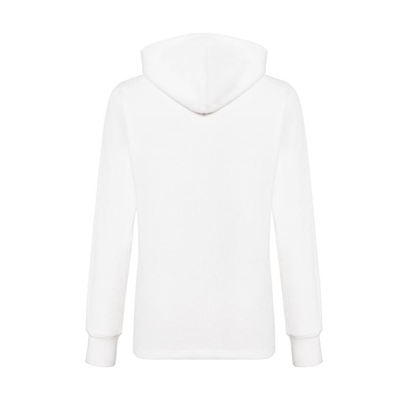 Ralph Lauren Logo Embroidered Hooded Pullover Long Sleeve Sweatshirt Men White 710767962-002
