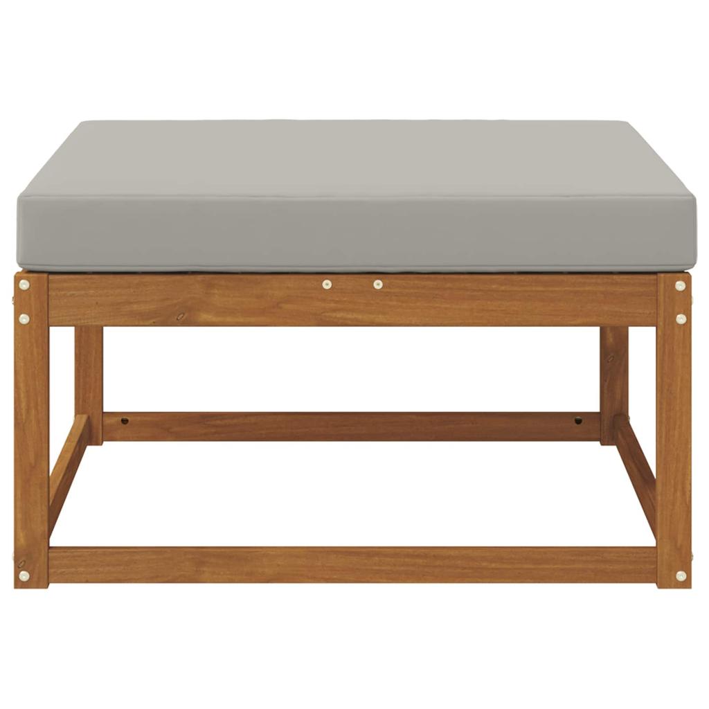 Outdoor Footstool Natural