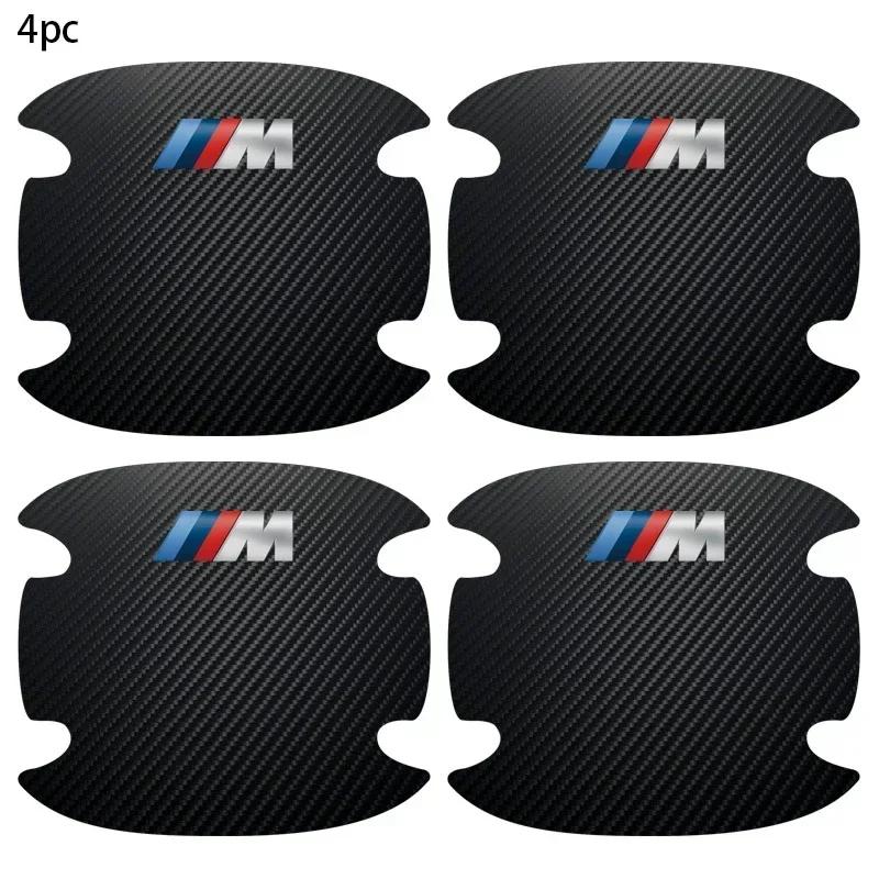 

2025 Hot For BMW 4pc New Car Door Handle Bowl Scratch Protective Stickers For BMW M E36 E46 E90 E60 F10 F30 E39 F20 E87 E92 G30