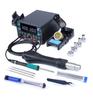 YIHUA 902D-IV 2 in 1 Soldering Station 775W With Hot Air Handle And T12 Soldering Iron Tip Fast heaing Welder Station Tools