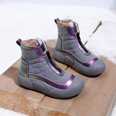 Snow Boots for Women Winter New Thick Sole Casual Cotton Shoes with Plush Insulation High Top Women's Sneakers Botines De Mujer