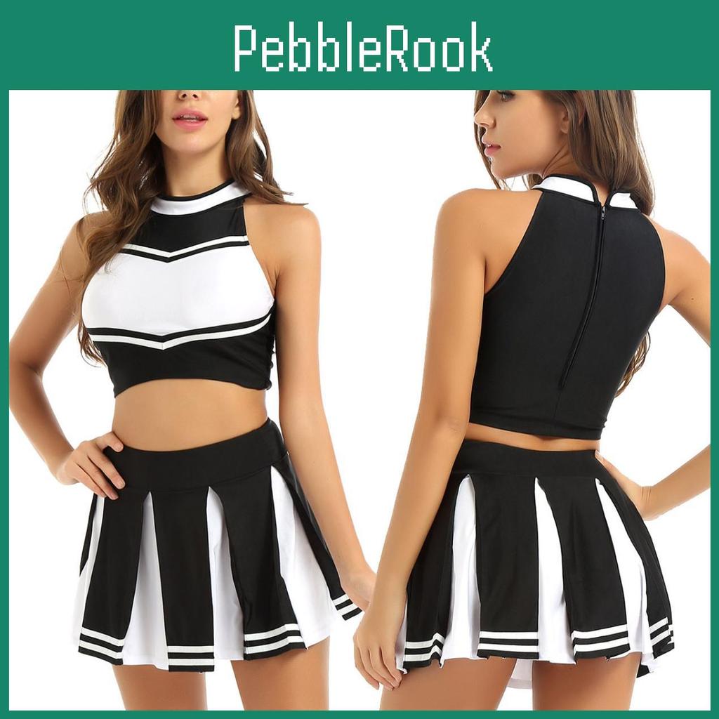 School Clothing Women Uniform Cheerleading Set Sexy Girls Dance Costume Cosplay Costumes Topsskirt Suit
