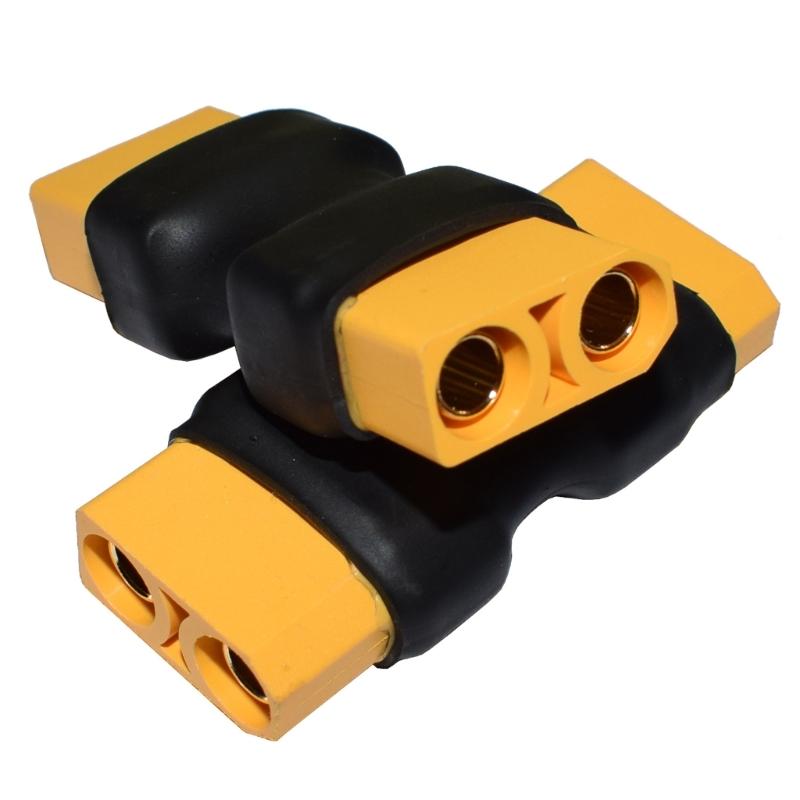 Powerful XT90 Connector Extension Adapter Support 360W 30A 36V For Remote Control Car And Drones
