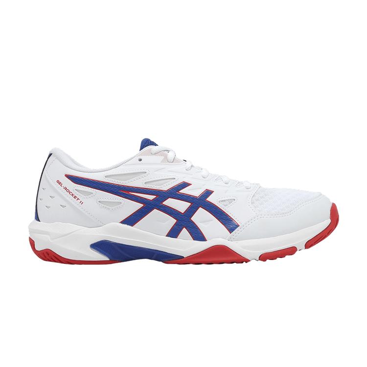 

Asics Мужские кроссовки Gel Rocket 11 Бело-синие 1073A065-105 37