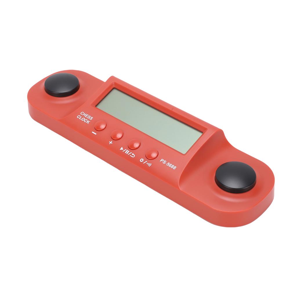 Chess Timer Digital Game Countdown Stopwatch Portable Clock for Chess with LCD Display Travel Friendly for Tournaments Training