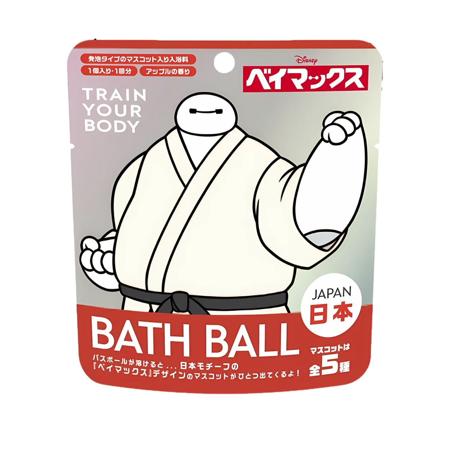 Nor Corporation Baymax Bath Ball JAPAN DIZ6401