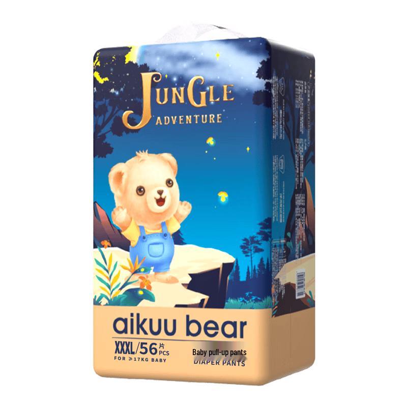 AIKUUBEAR Weak Acid Adventure Pull-Up Diapers 3XL