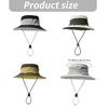 Quick Dry Sun Hat Wide Brimmed Lightweight Foldable For Outdoor Hiking Fishing Beach Activities