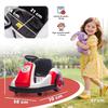 Kinder-Stoßauto 6V, 360° Drehung, elektrisches Kinder-Stoßauto mit Doppelmotor, Musik und Hupe