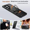Samsung S26 Ultra Multifunctional Phone Case with Rotating Ring & Magnetic Stand - S25 Protective Cover