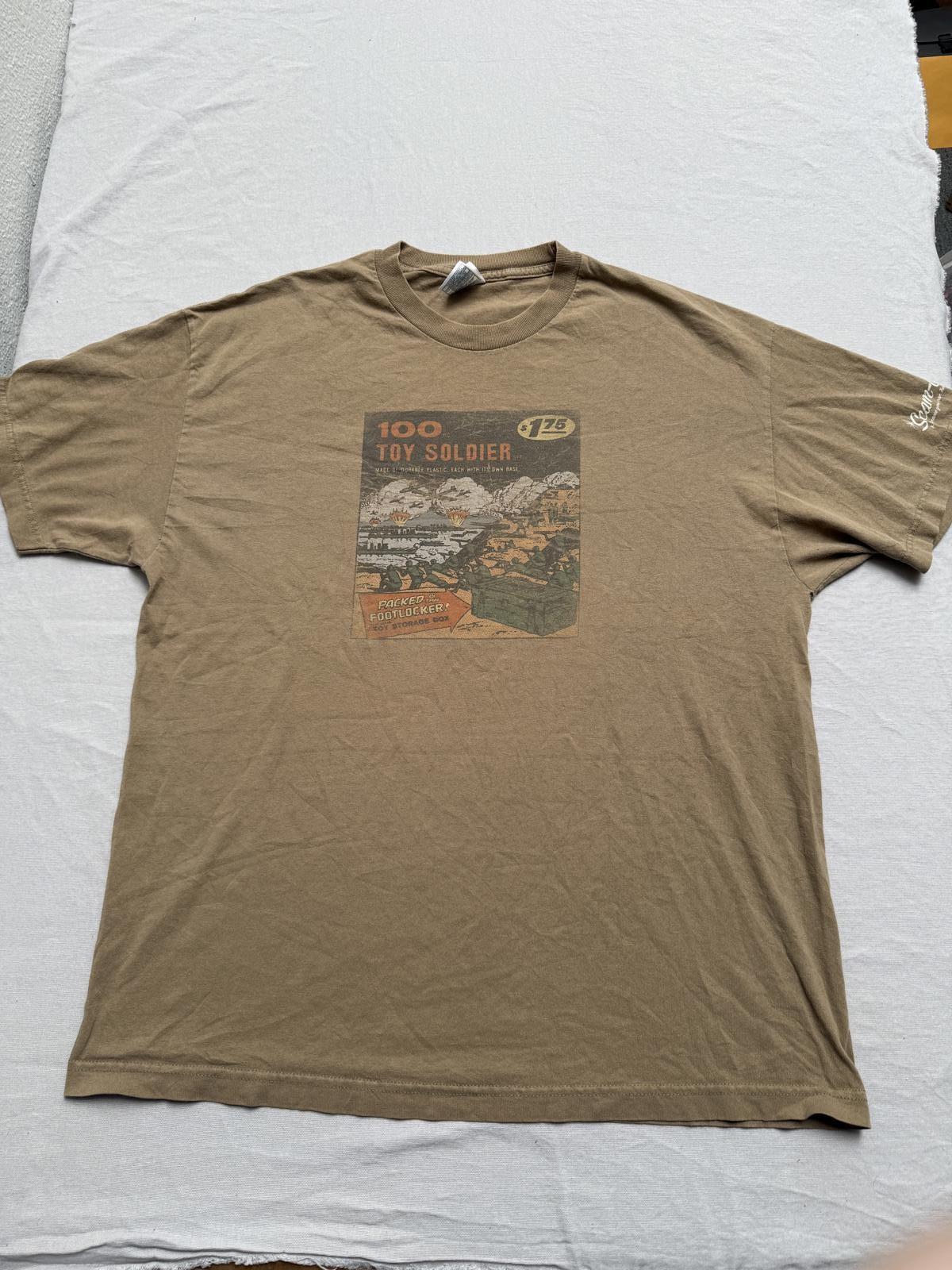 Toy Soldiers T-shirt Scam-Co Green Army Men Tee XL XXXL