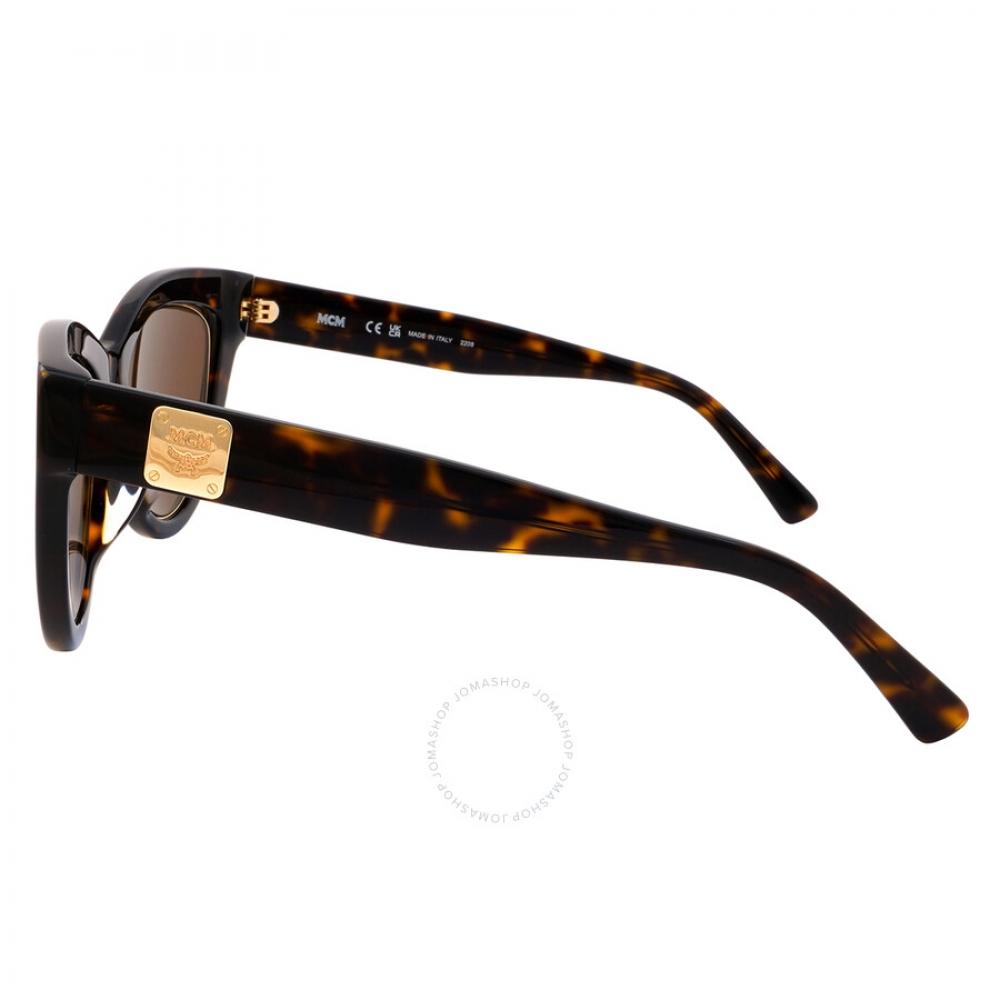 Buy MCM Brown Cat Eye Ladies Sunglasses MCM603SA 214 53 at  display picture 1