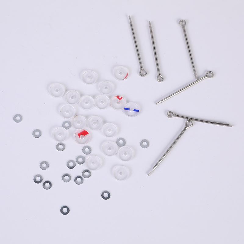 Teddy Bear DIY Rotatable Rivet Joint Kit - Wooden & Acrylic Materials