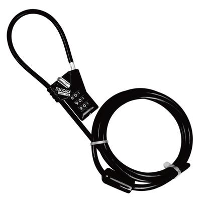 GORIX Dial Type Wire Lock [Lightweight Type Detachable Cable Lock]