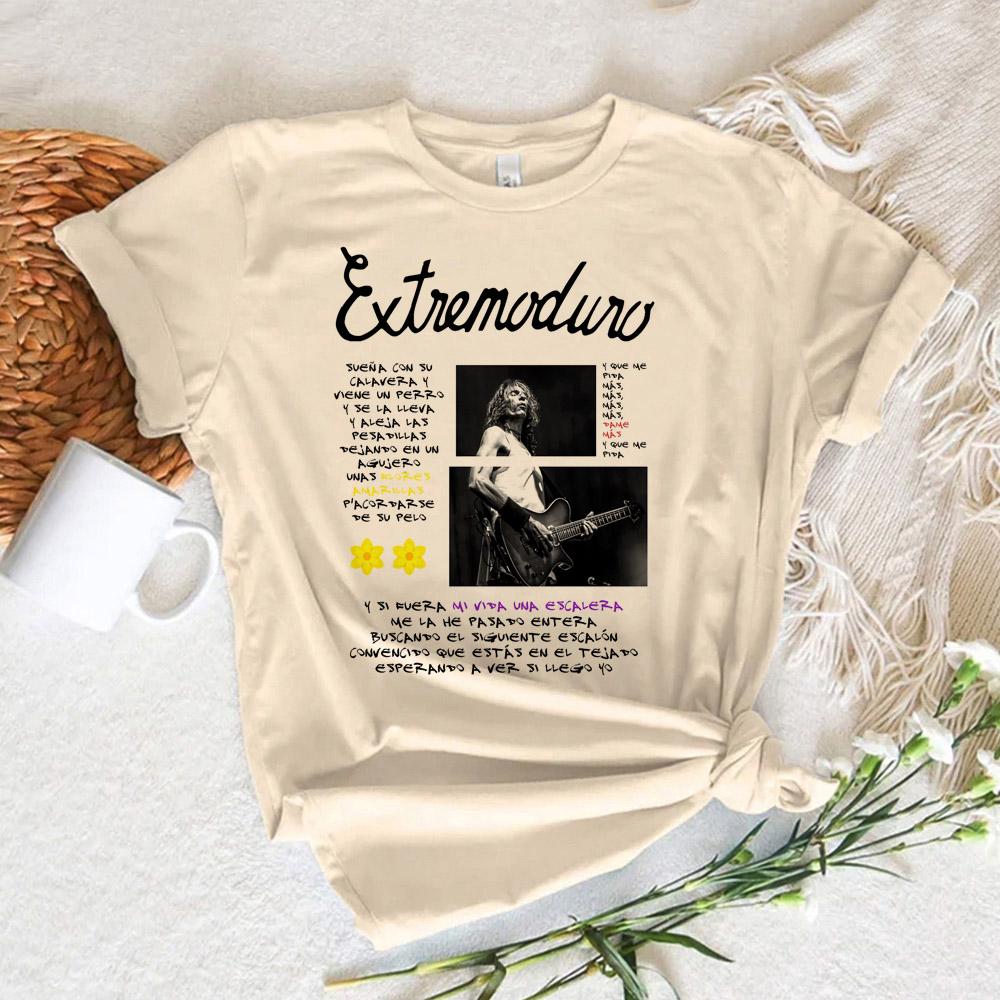 Extremoduro Top Women Funny Manga Designer Top Girl Designer Manga Harajuku Clothes