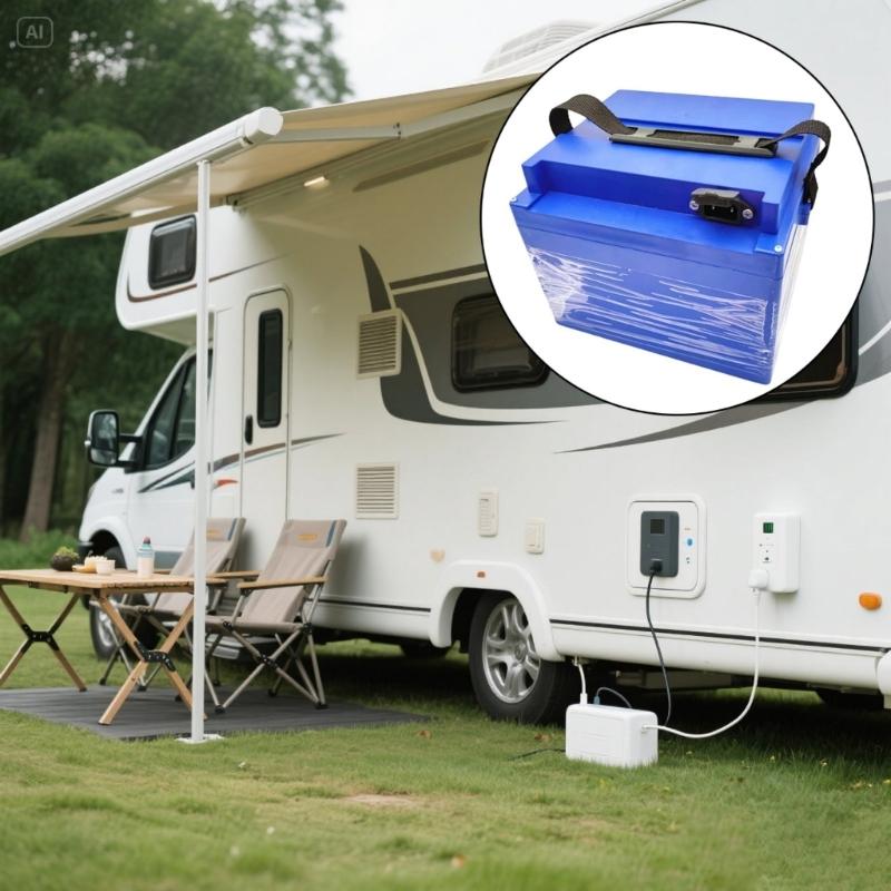 Portable Ebike Battery Case 12V 24V 36V 48V 60V Rechargeable Electric Bike Battery Box for DIY Projects Outdoor Use