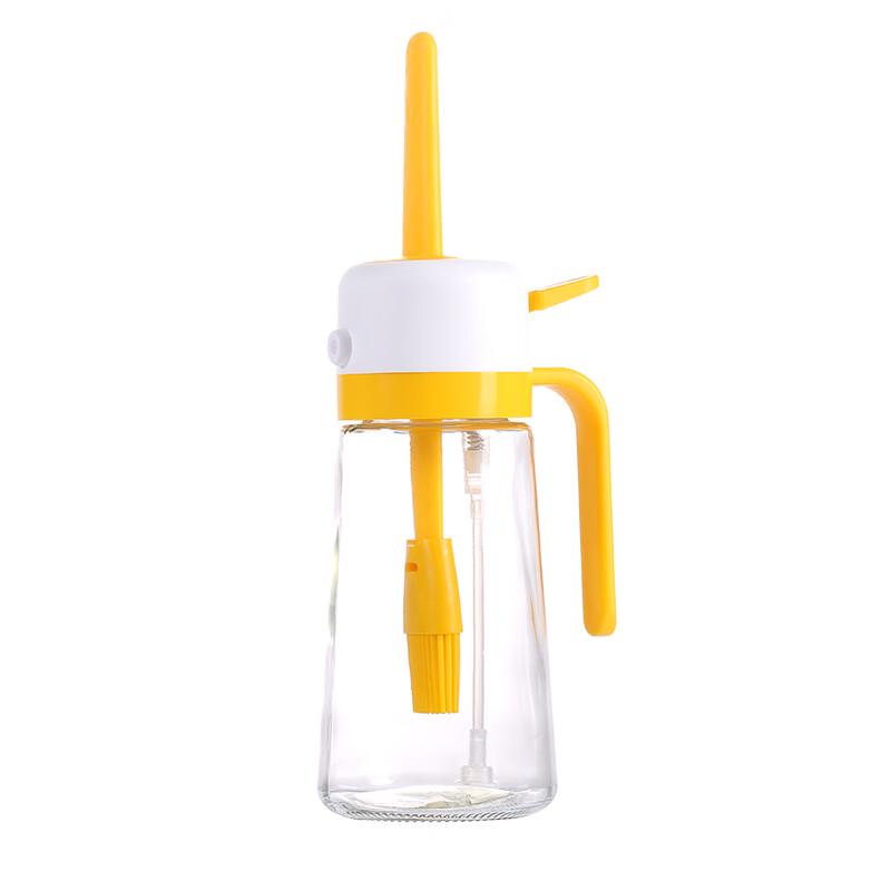 UOSU Spray & Brush Oil Dispenser with Silicone Brush