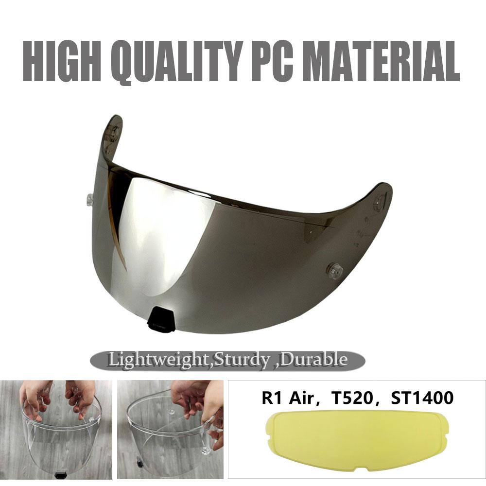 R1 Visors for Scorpion EXO-T520 ST1400 Protection Electroplated Dustproof visor Motorcycle helmet accessories